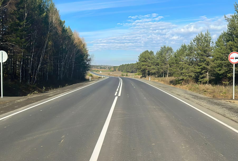 В Иркутской области обновили 27 км трассы Иркутск – Оса – Усть-Уда