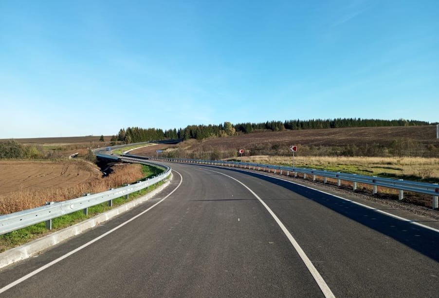 Чувашская Республика: завершен капитальный ремонт участка дороги Моргауши – Тораево – «Сура»